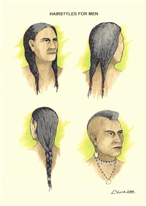 traditional native american hairstyles